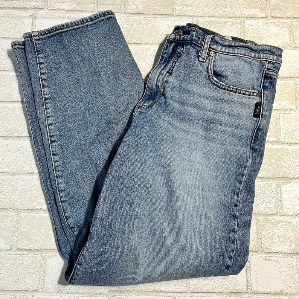 Silver Women’s Dad Jeans Straight Leg medium/Light Wash size 20